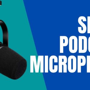 Shure MV7 USB Podcast Microphone for Podcasting