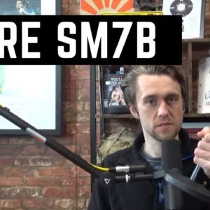 Shure SM7B Podcast Microphone - Set up & Review  - Is it worth it??