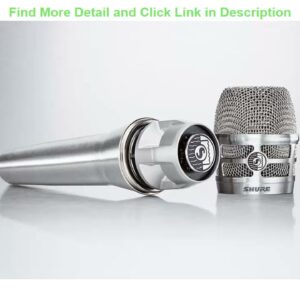 Top Rated Shure KSM8/N Dualdyne Vocal Microphone,Brushed Nickel