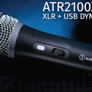 Audio Technica ATR2100X-USB Cardioid Dynamic USB/XLR Microphone Review/Test (ATR2100 REPLACEMENT)