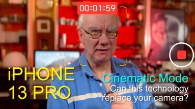 iPhone 13 Pro - Cinematic Mode - Can this technology replace your cinema camera?