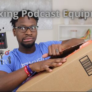 Unboxing New Podcast Equipment from Amazon l Best Podcast Set Up for Under $100 l POD