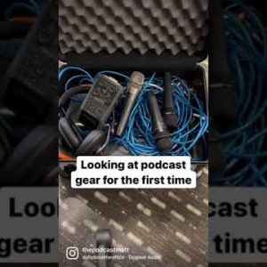 Starting with podcast gear