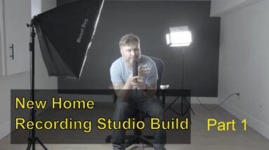 My new home recording studio build - Part 1