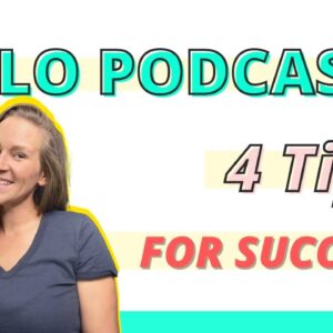 Solo Podcast Setup, 4 Tips for Solo Podcasters