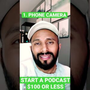 Want to START a podcast for beginners? | The CHEAP budget SETUP for spotify podcasting! #shorts