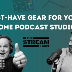 Must-Have Gear For Your Home Podcast Studio (Amazon Live Stream)