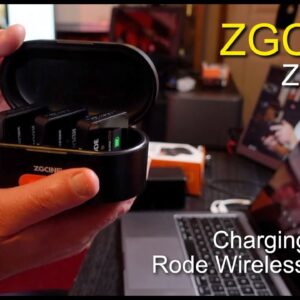 ZGCINE ZG R30 - Rode Wireless Go I & II Charging Case.