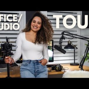 My Content Creator Studio // Podcast and Video Home Studio Tour + Equipment