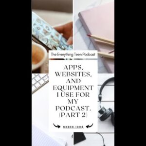 Apps, Websites, and Equipment I use for my podcast (Part 2) #shorts #podcasting #websites