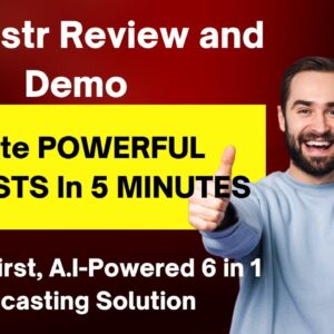 Podkastr Review and Demo 😊| Create POWERFUL PODCASTS In 5 MINUTES