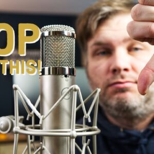 The 5 Worst mistakes when recording vocals