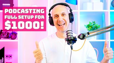 BEST Podcast Gear Setup for $1000! - Building a Studio with the Rode RODEcaster Pro, Podmic & PSA1