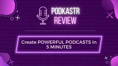 Podkastr Review - The World's First A.I-Powered Podcasting Solution Podkastr