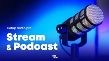 Setup Audio Stream & Podcast Pro - Rode PodeMic [CONCOURS]