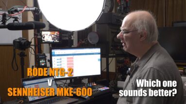 Rode NTG2 v Sennheiser MKE600 - which mic sounds better?
