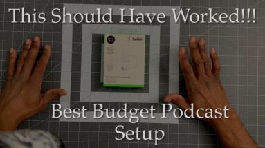 Create High-Quality Podcast on a Budget: Equipment I Use, Belkin Lightning Audio + Charge Rockstar