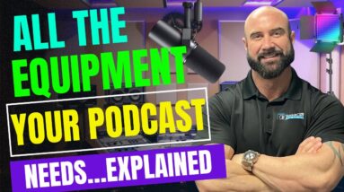 All The Equipment Your Podcast Needs EXPLAINED I The Patrick Carr Show